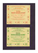 Rantsoenbonnen uit Dordrecht