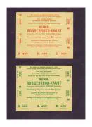 Rantsoenbonnen uit Dordrecht