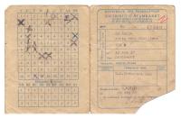 Distributiestamkaarten van de familie Sluijters uit Dordrecht. thumbnail