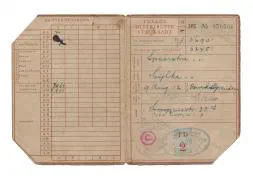Distributiestamkaarten 2e model familie van Speerstra (de Vries) - Dordrecht.