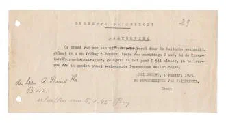 12. Lastgeving 4 januari 1945