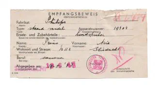 22. Empfangsbeweis radio