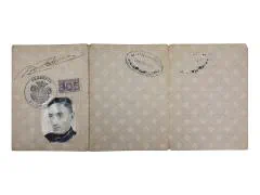 Persoonsbewijs en Distributiestamkaart P.H. Philipsen