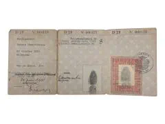 Persoonsbewijs en Distributiestamkaart P.H. Philipsen