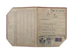 Persoonsbewijs en Distributiestamkaart P.H. Philipsen