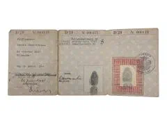 Persoonsbewijs en Distributiestamkaart P.H. Philipsen