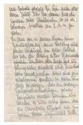 Brief van Oberleutnant und Kompanie Chef Wolfgang Uhl aan de weduwe Winterl.