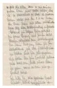 Brief van Oberleutnant und Kompanie Chef Wolfgang Uhl aan de weduwe Winterl.