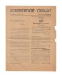 Dordrechtsche Courant Donderdag 16 mei 1940 thumbnail