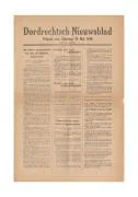 Dordrechtsch Nieuwsblad Zaterdag 18 mei 1940
