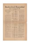 Dordrechtsch Nieuwsblad Zaterdag 18 mei 1940 thumbnail