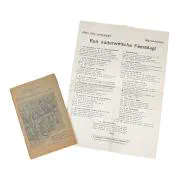 Zangboekje Dienstplichtig soldaat Willem Boer