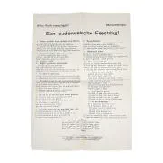 Zangboekje Dienstplichtig soldaat Willem Boer