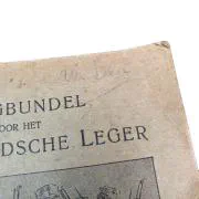 Zangboekje Dienstplichtig soldaat Willem Boer