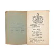 Zangboekje Dienstplichtig soldaat Willem Boer