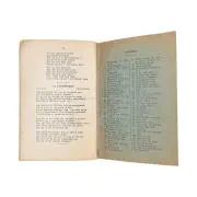 Zangboekje Dienstplichtig soldaat Willem Boer