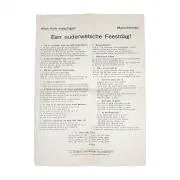 Zangboekje Dienstplichtig soldaat Willem Boer