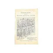 Zangboekje Dienstplichtig soldaat Willem Boer