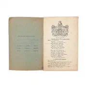 Zangboekje Dienstplichtig soldaat Willem Boer