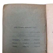 Zangboekje Dienstplichtig soldaat Willem Boer