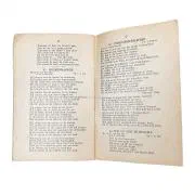 Zangboekje Dienstplichtig soldaat Willem Boer