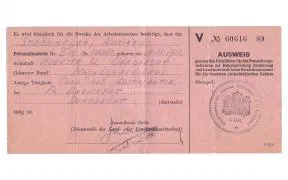 Ausweis Dhr. A. Ströhmeijer