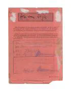 Sliedrecht: Durchlaßschein West Nr IV/35062 – Sliedrecht – Antwerpen