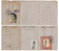 Het persoonsbewijs van de in Dordrecht geboren Mevr. Geertje Brand.