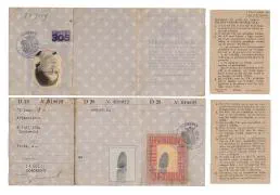 Het persoonsbewijs van Arjaantje 't Jong.