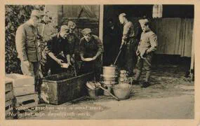 Veldpostkaart - In vaten wassen was ik nooit sterk - 8 januari 1940