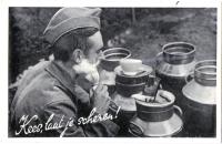 Veldpostkaart - Kees, laat je scheren! - 11 maart 1940 thumbnail
