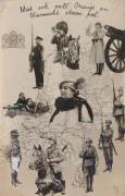 Field post card – Whatever may happen, Orange and the Armed Forces stand firm – 15 November 1939