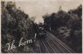 Veldpostkaart - Ik kom! - 16 oktober 1939