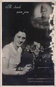 Field post card – I’m thinking of you – 30 November 1939