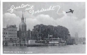 Veldpostkaart - Groeten uit Dordrecht - 2 september 1939