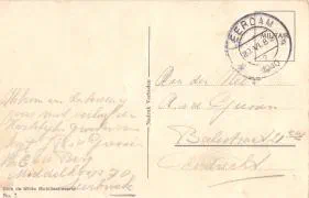 Veldpostkaart - Brave burgers voor uw wel - 20 juni 1940