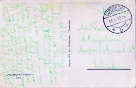 Veldpostkaart - Dordrecht - Schiedam - 14 december 1939