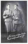 Veldpostkaart - Het is een eer soldaat te zijn, maar verlof is ook wel fijn - 14 februari 1940 thumbnail