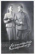 Veldpostkaart - Het is een eer soldaat te zijn, maar verlof is ook wel fijn - 14 februari 1940