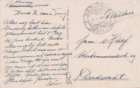 Veldpostkaart - fragmenten uit mijn diensttijd - 2 mei 1940