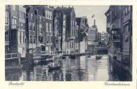 Veldpostkaart Dordrecht Voorstraathaven - 2 september 1939