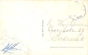 Veldpostkaart - Tentenkamp Chassékazerne, Breda – 1939