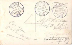 Veldpostkaart - Dordrecht, Tunnel, Krispijn - 30 augustus 1939