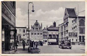 Veldpostkaart - Dordrecht. Vischbrug - 11 maart 1940