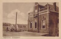 Veldpostkaart Papendrecht gemeentehuis - 17 mei 1940 thumbnail