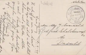 Veldpostkaart Vlissingen - Dordrecht 18-04-1940