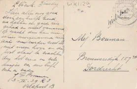 Veldpostkaart - 23. Rotterdam Koningshaven - datum onbekend