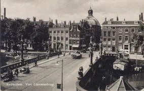 Veldpostkaart - Rotterdam. Vier Leeuwenbrug - 21 januari 1940