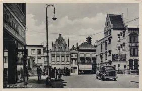 Veldpostkaart – Dordrecht, Vischbrug - 07 mei 1940