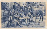 Veldpostkaart - een mobilisatiepandoertje -1-1-2 R.W. - 28 april 1940 thumbnail